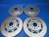 Maserati GranTurismo Gt front and rear rotors  set of 4 PREMIUM QUALITY #7333